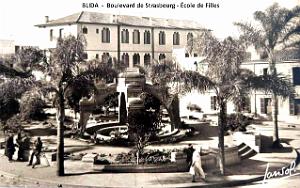 Blida - Boulevard de Strasbourg - Ecole du Filles